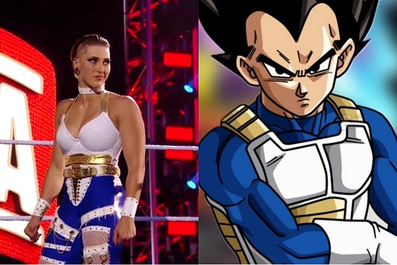 Rhea Ripley as Vegeta