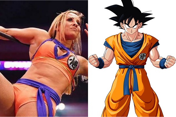 Shanna as Goku