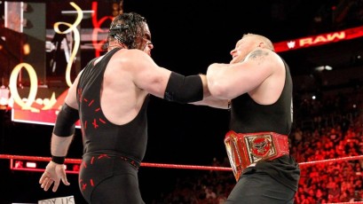 Kane vs Brock Lesnar