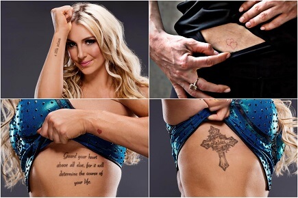 wwe Charlotte flair tattoo