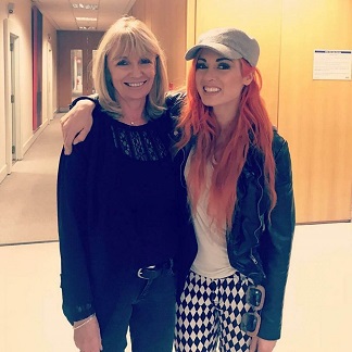 Becky lynch with mother