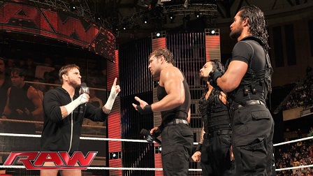 CM punk and shield