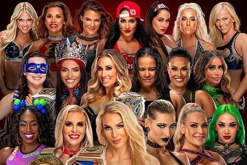 30-woman Royal Rumble Match 