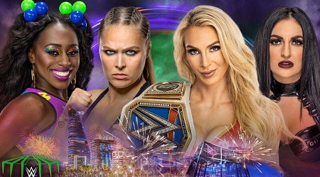 Ronda Rousey & Naomi vs. Flair & Sonya Deville