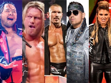 Shinsuke Nakamura, Randy Orton, Dolph Ziggler, The Miz, Beth Phoenix