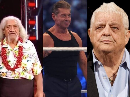 Vince McMahon, Sika Anoa'i & Dusty Rhodes