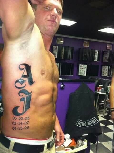 AJ styles aj tattoo