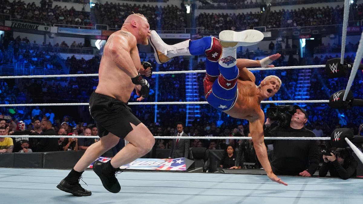 Cody Rhodes vs. Brock Lesnar