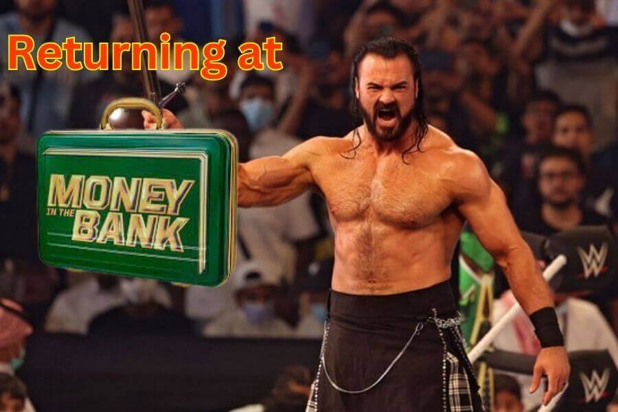 Drew McIntyre return at Money in the Bank