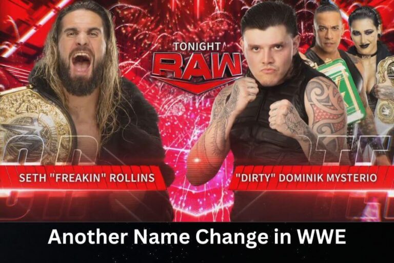 Another Name Change in WWE