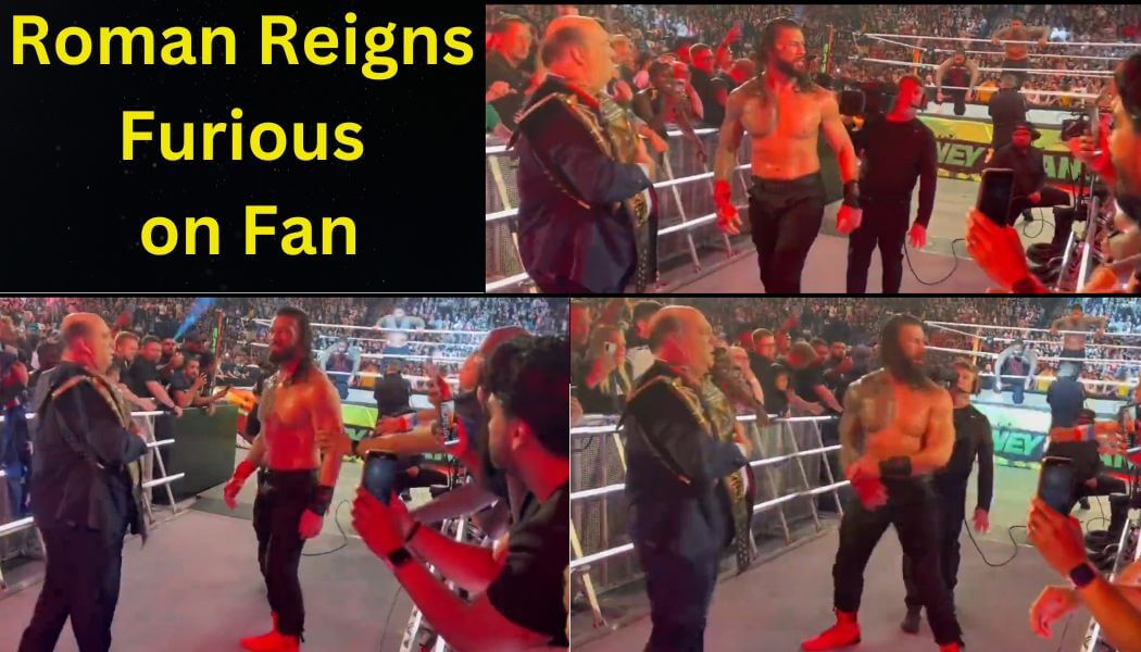 Roman Reigns Furious on Fan 1