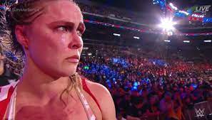 ronda rousey sad in wwe