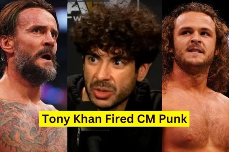 Tony Khan Fired CM Punk