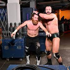 Drew McIntyre attacks Sami Zayn backstage
