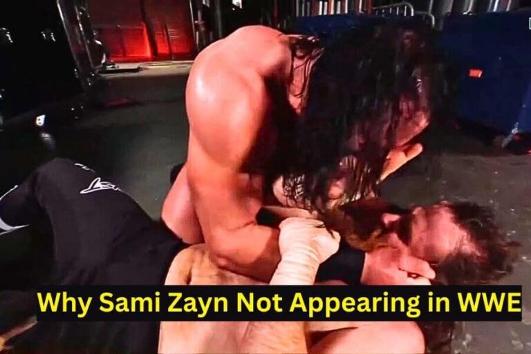 Sami Zayn Not Appearing in WWE
